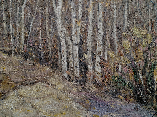 《坝上晚秋二》 50X60(CM) 油画 作者：康漠.jpg