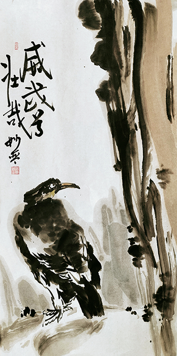《花鸟》68X34(CM) 国画 作者：王贵勤 600.jpg