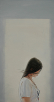 《窗外的风》80X150(CM) 作者:王淑芹